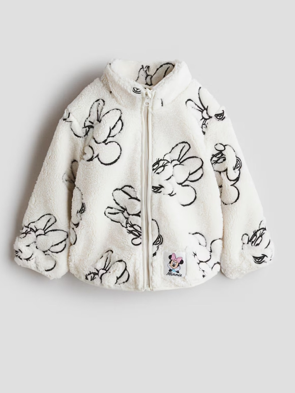 H&M Disney Minnie Mouse Faux Sherpa size 8/10